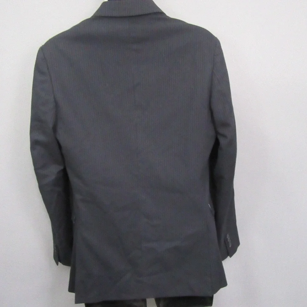 Banana Republic Mens Double Pocket Sport Coat‎ 38R Dark Gray Tailored Fit